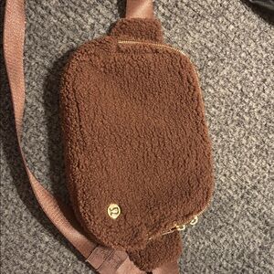 Lululemon Athletica Brown Sherpa Bag